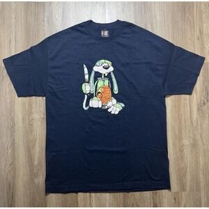 Vintage Giant Limp Bizkit Bunny Knife‎ T Shirt Size XL